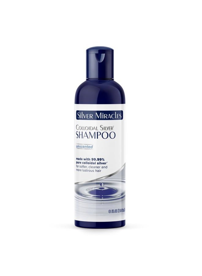 Silver Miracles Colloidal Silver Shampoo Unscented - Image 1