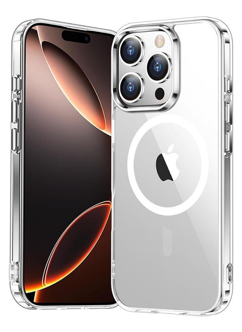 iPhone 16 Pro Max Case - Clear & Slim TPU, Anti-Yellowing, Drop Protection, Scratch-Resistant & Skin-Friendly Cover, Lightweight & Flexible, Compatible with MagSafe