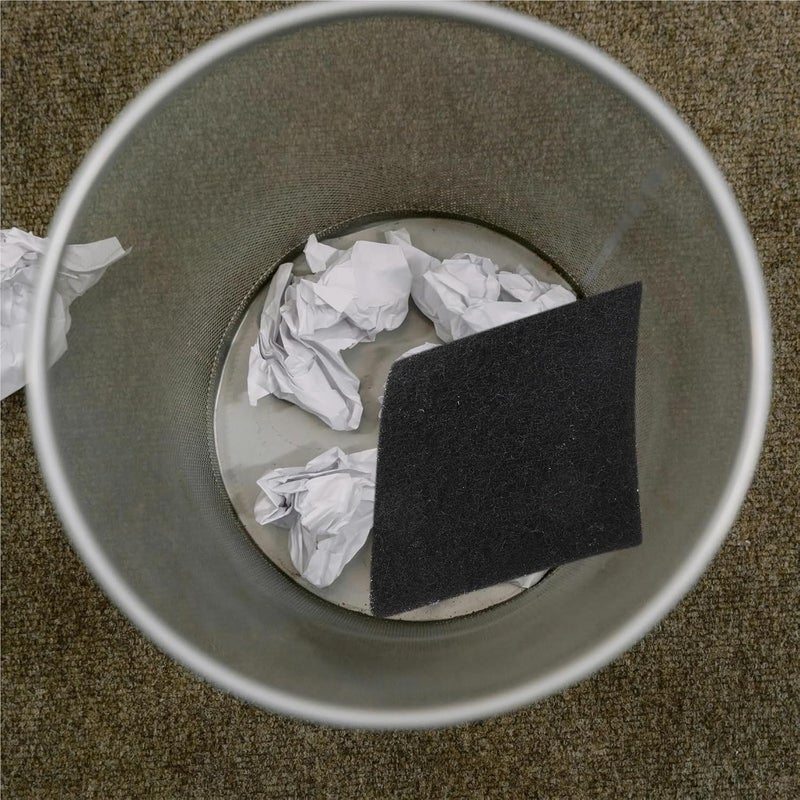 Compost Bin Filters 24Pcs Activated Carbon Filters Kitchen Compost Bin Pads Trash Can Filter Replacement - Image 5