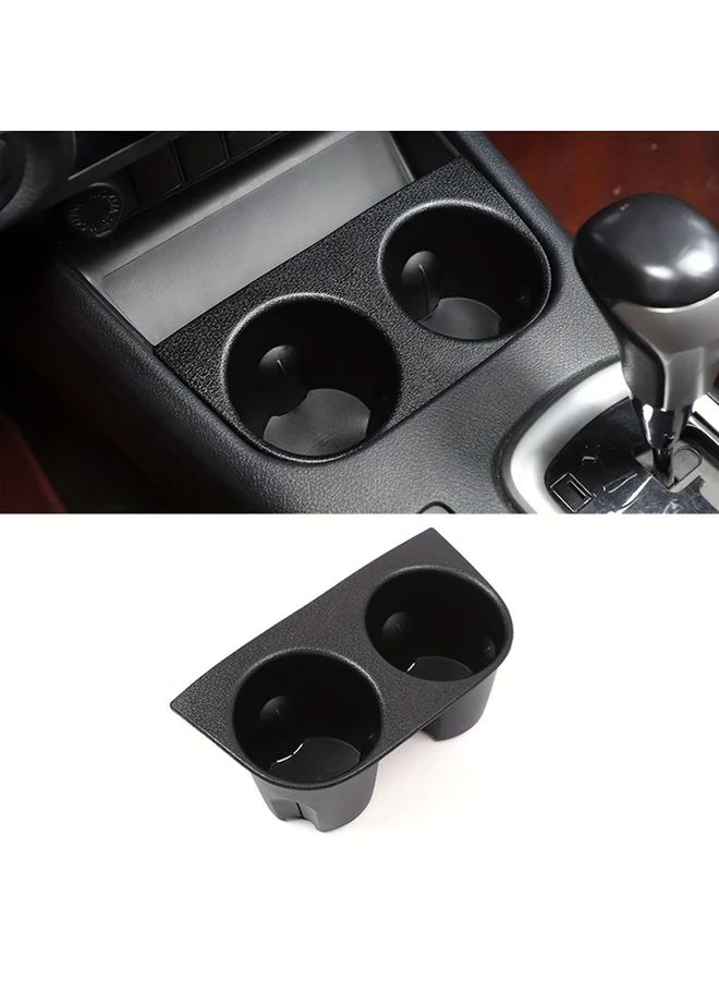 Black Cup Holder with Non Slip Mat for Toyota Hilux 2016 2023 - Image 1