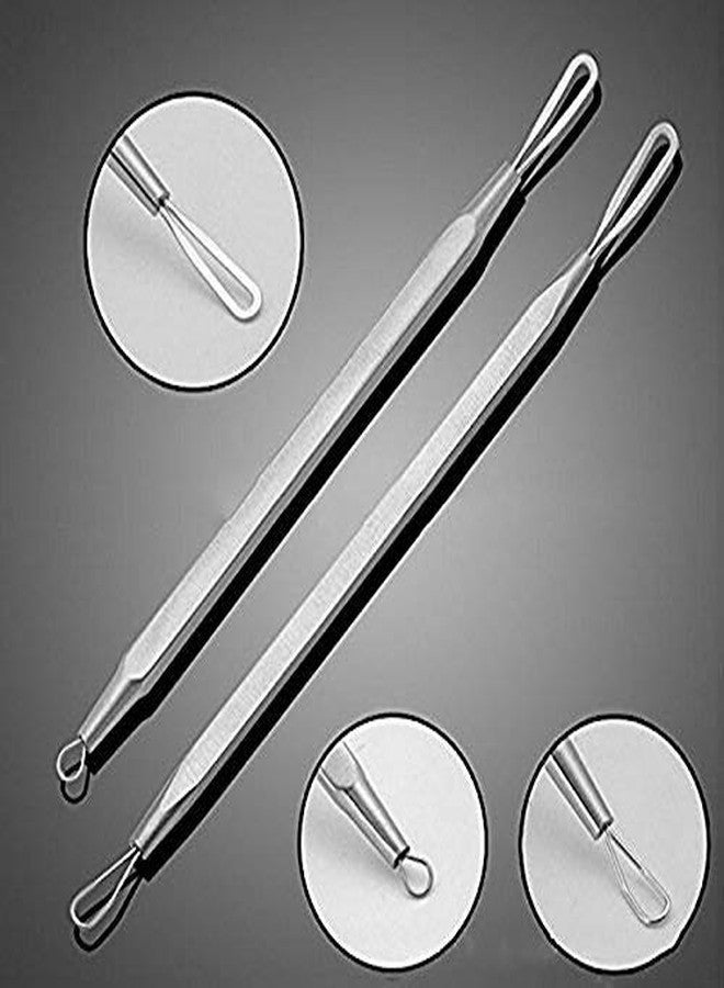 Birud Stainless Steel Blackhead Remover Tool Acne removal tool Acne Extractor Tool Zit Removing for Risk Free Nose Face Skin - Image 4