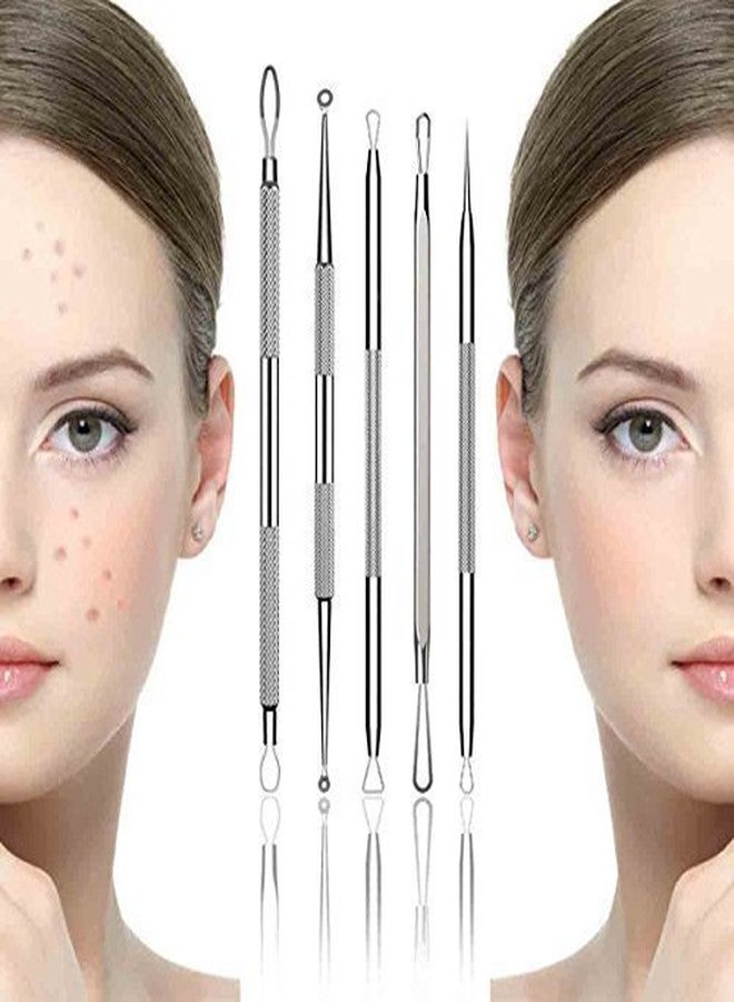 Birud Stainless Steel Blackhead Remover Tool Acne removal tool Acne Extractor Tool Zit Removing for Risk Free Nose Face Skin - Image 5