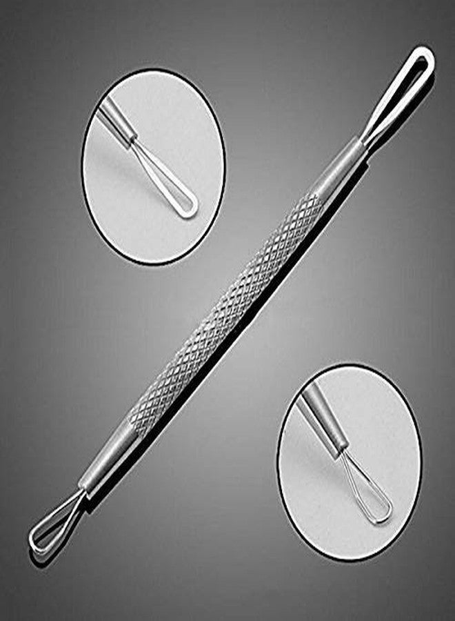 Birud Stainless Steel Blackhead Remover Tool Acne removal tool Acne Extractor Tool Zit Removing for Risk Free Nose Face Skin - Image 2