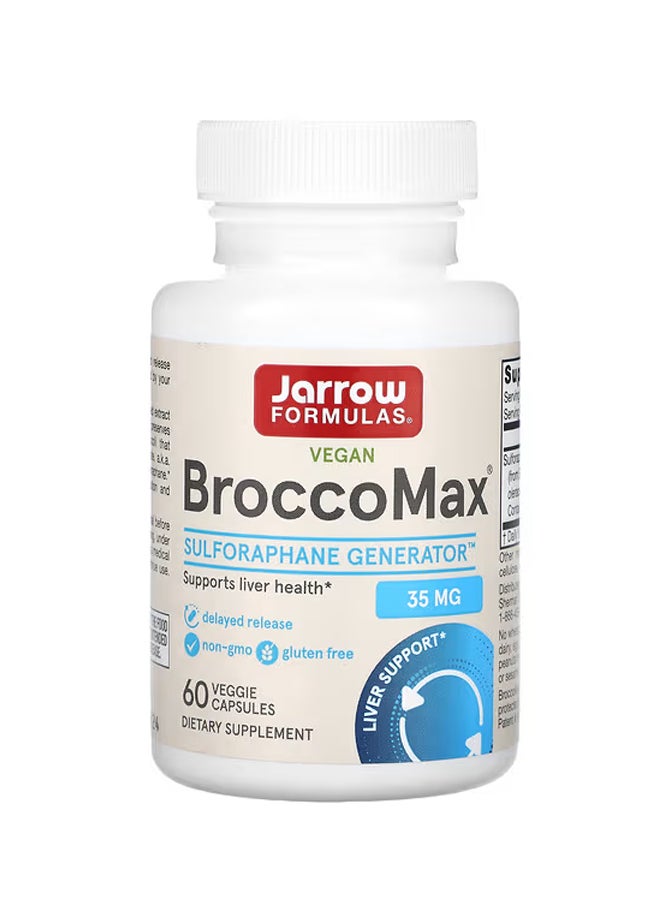 جارو فورملاز نباتي BroccoMax 35 ملجم 60 كبسولة نباتية
