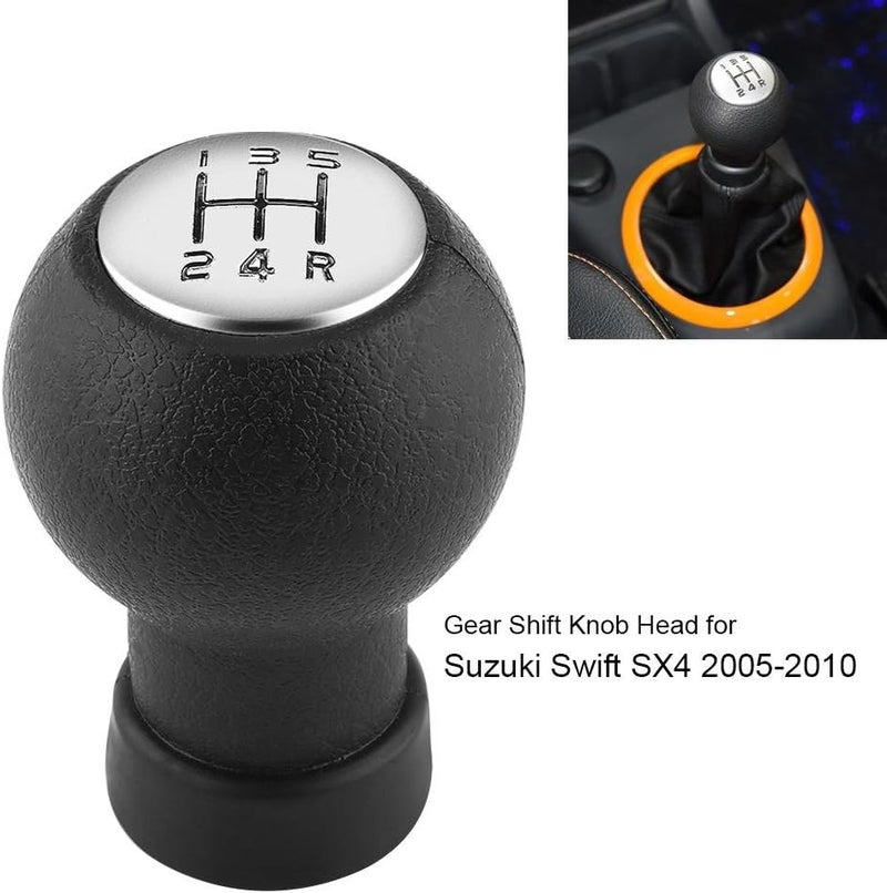 woobles 5 Speed Car Gear Shift Shifter Knob Stick Head for Suzuki Swift SX4 2005-2010 - Image 2
