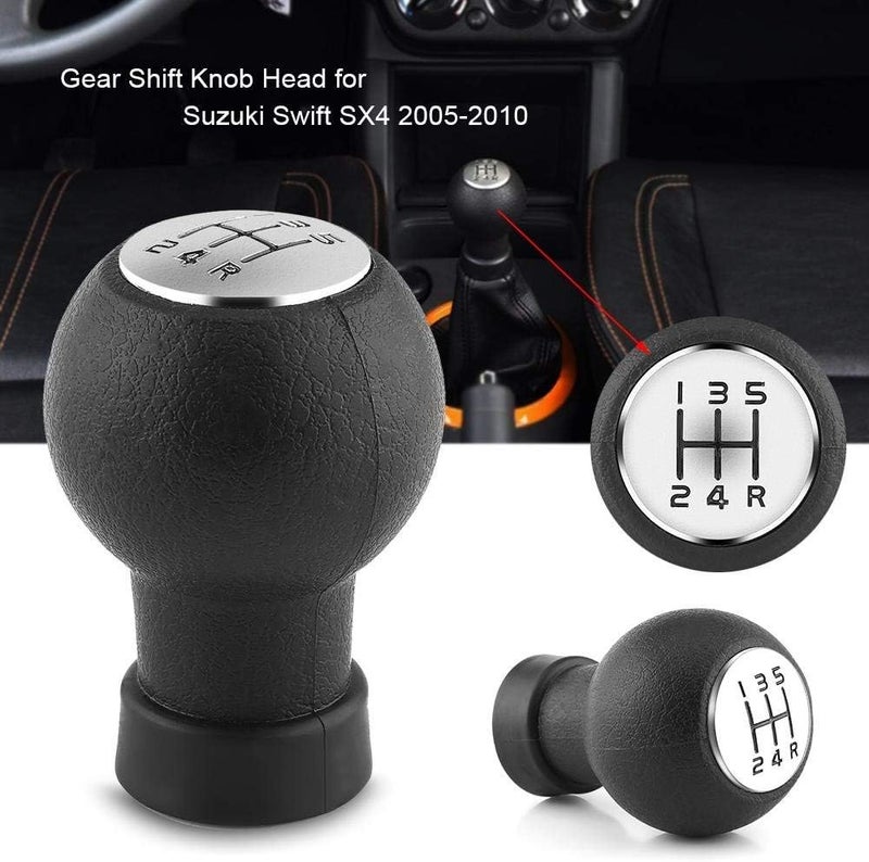 woobles 5 Speed Car Gear Shift Shifter Knob Stick Head for Suzuki Swift SX4 2005-2010 - Image 5