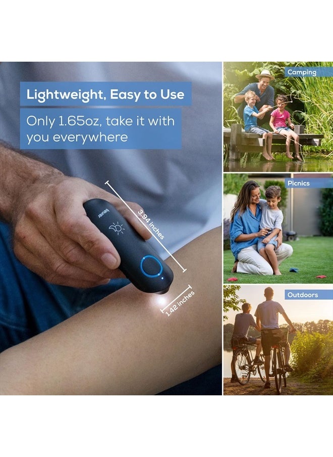 Beurer - BR90 Insect Sting and Bite Relief with Light, Chemical-Free Bug Bite Healer for Day and Night, Electronic Heat Device for After Mosquito Bites to Ease Itching and Swelling - Image 1
