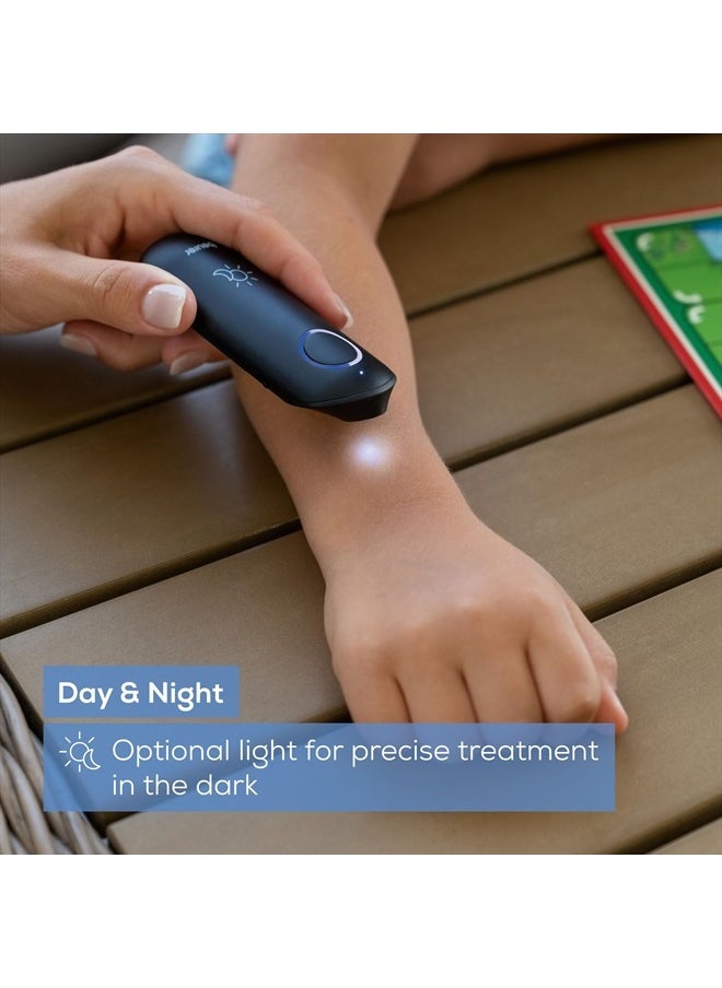 Beurer - BR90 Insect Sting and Bite Relief with Light, Chemical-Free Bug Bite Healer for Day and Night, Electronic Heat Device for After Mosquito Bites to Ease Itching and Swelling - Image 1