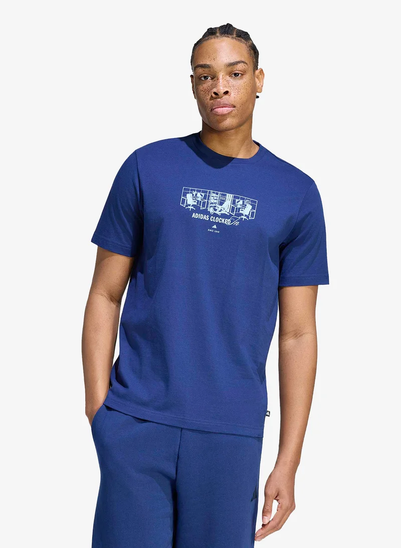 Clocked In Graphic T-Shirt