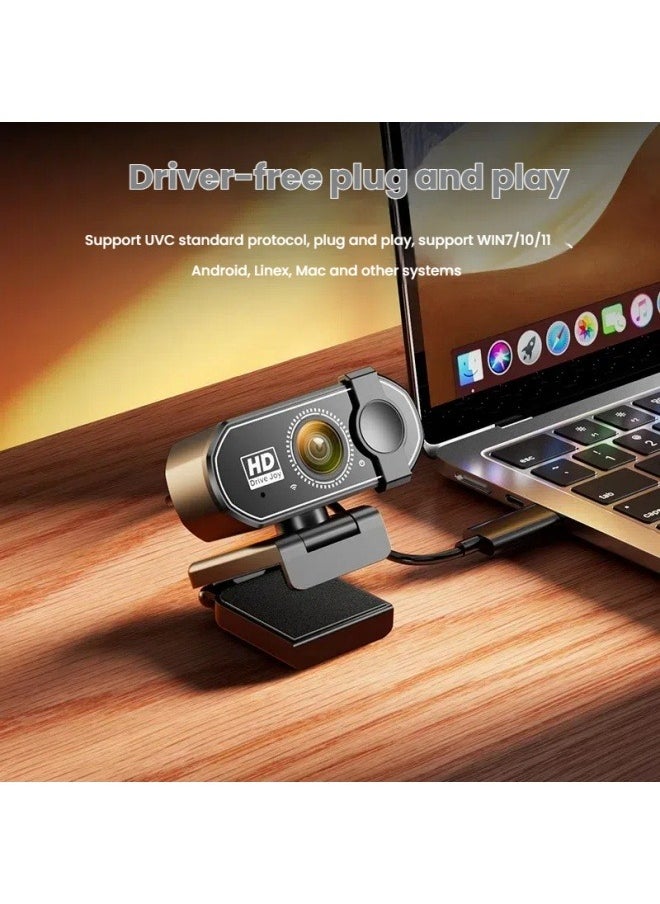 General - 4K HD computer USB camera network teaching notebook desktop camera - Image 1