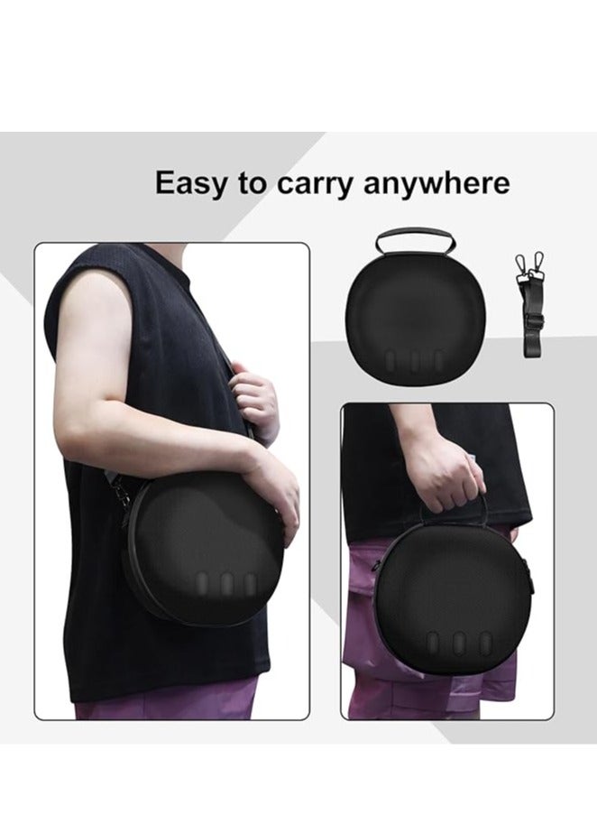 Rokeblau case for Meta Quest 3, case for Q3 headset controller and accessories, portable carrying case with detachable shoulder strap, moisture, shock, waterproof - Image 4