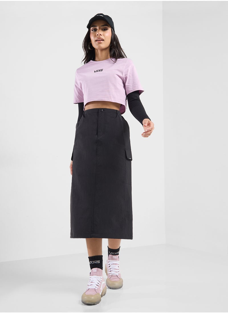 VANS Riley Parachute Cargo Skirt  - Image 1