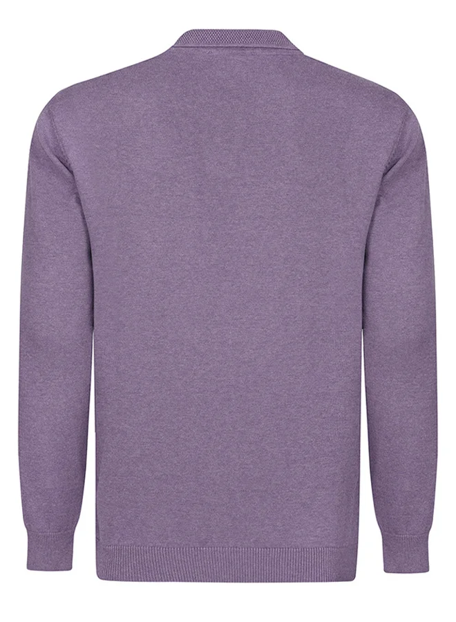 فيليكس هاردي Polo collar long sleeve jumper