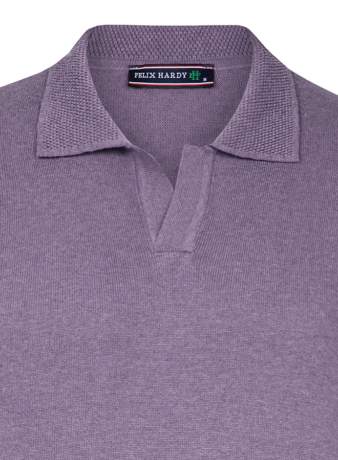 فيليكس هاردي Polo collar long sleeve jumper