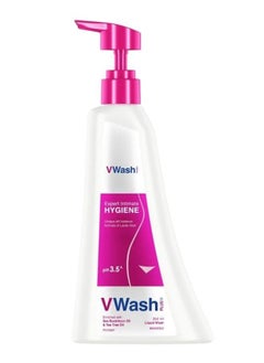 VWash Plus Expert Intimate Hygiene Wash, 350 ml, Prevents Itching, irritation & dryness, No Paraben & SLS, Suitable For All Skin Types, For Daily Use
