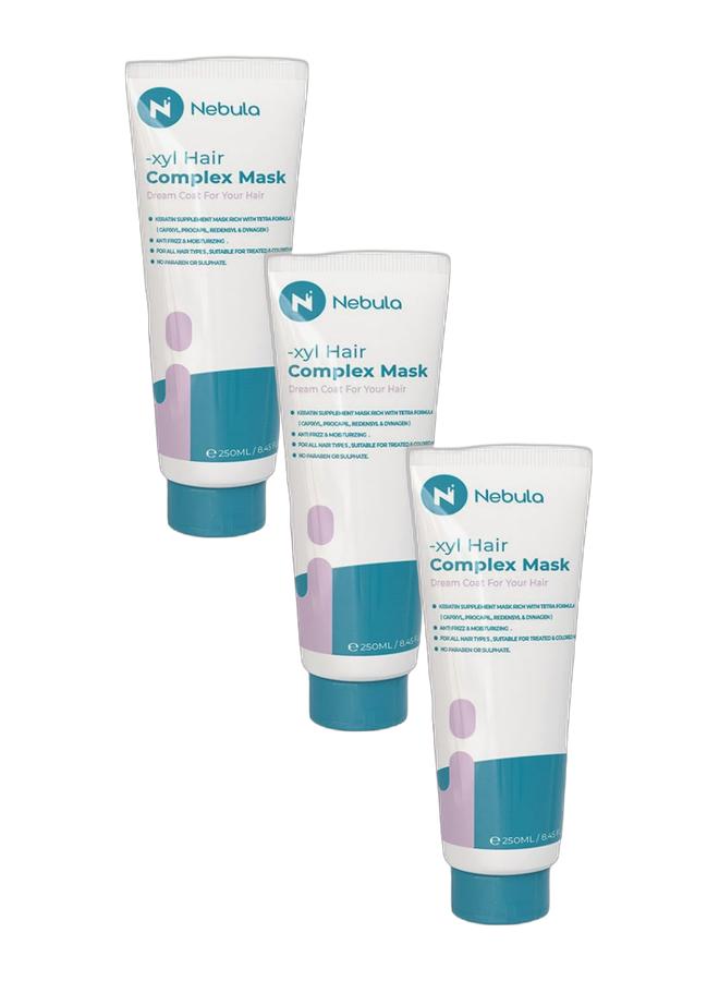 Nebula-XYL Hair Complex Mask 250 ml 3 Bundle
