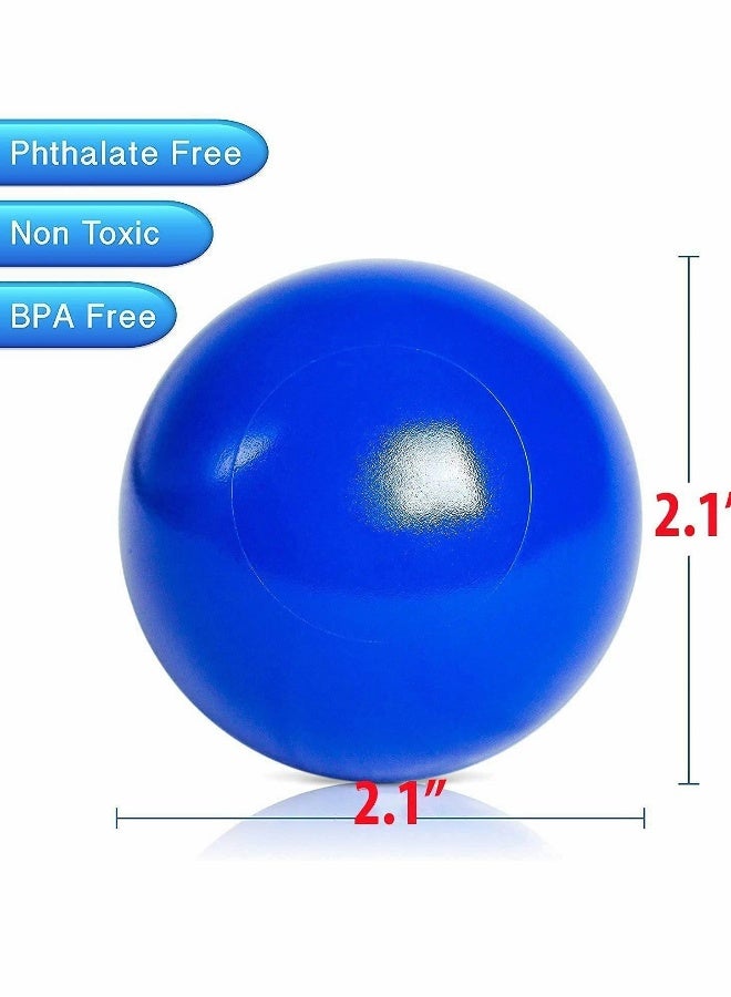 200 Soft Plastic Mini Play Balls with 8 Vibrant Colors - Crush Proof, No Sharp Edges, Non Toxic, Phthalate  BPA Free - Use in Baby or Toddler Ball Pit, Play Tents  Tunnels for Indoor  Outdoor - Image 2