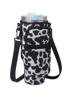 Water Bottle Carrier Bag for Stanley 40 Oz Tumbler, Water Bottle Holder with Adjustable Shoulder Strap and Phone Pocket, Bottle Handbags for Walking Hiking Travelling, Cow Print - pzsku/Z22BD0749446FAEA69400Z/45/_/1715336647/e0fe85b3-2874-49d4-acd0-751525ddc78b