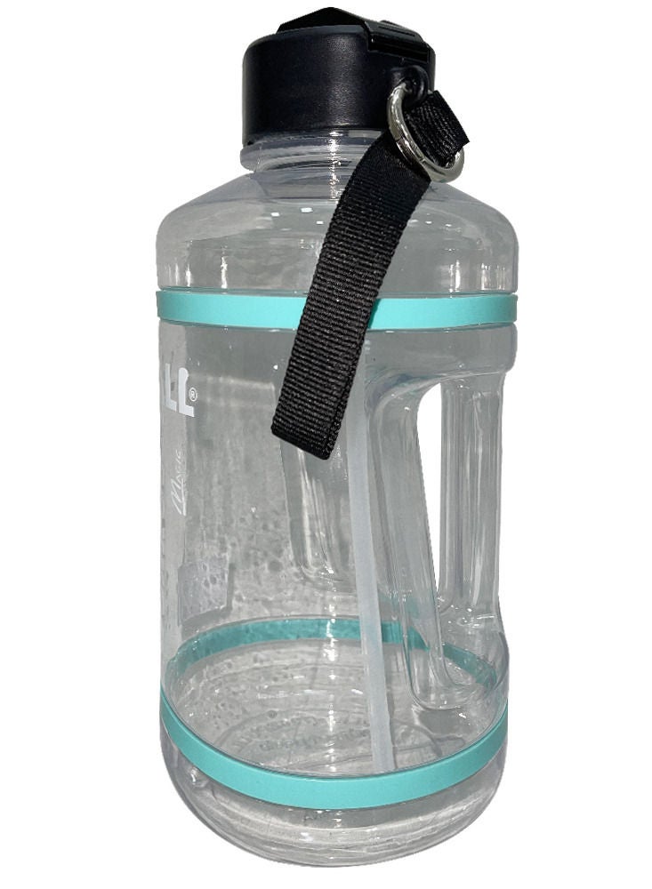 Spall Spall Water Bottle Half Gallon Leakproof Water Jug With Handle For Students Fitness Gym And Outdoor Sports For Men Women Kids - Image 2