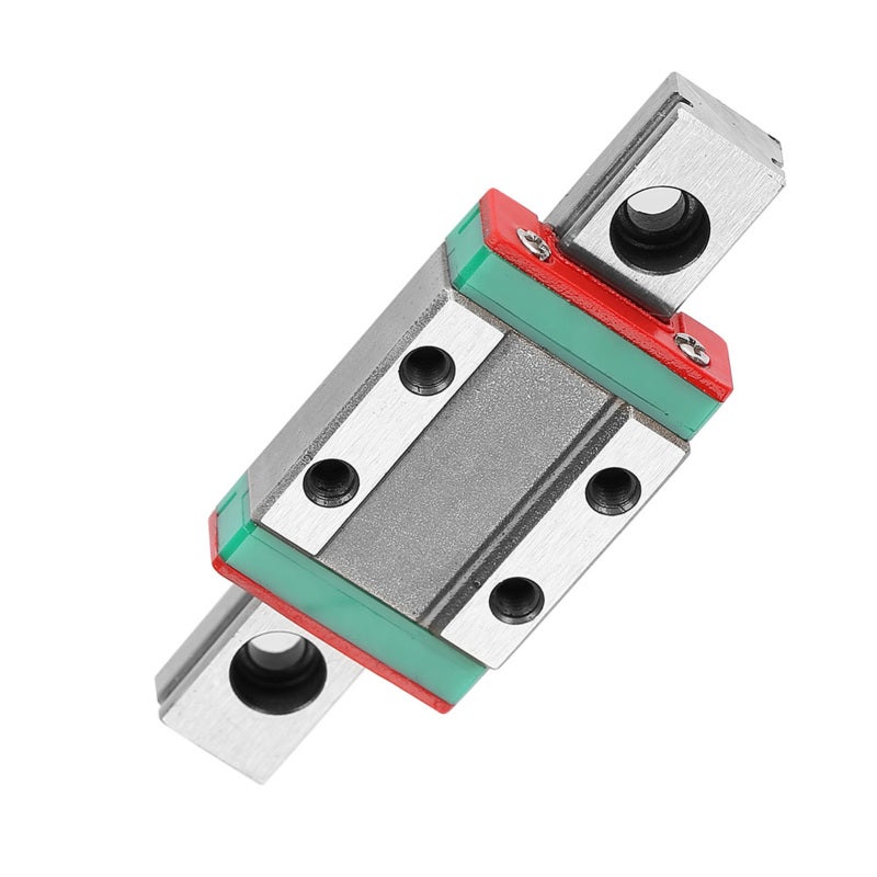 Miniature Linear Rail 100mm: 4-point Contact Design - Ball Retainer Slide Block for Automatic Equipment, Precision Measuring Equipment - Image 1