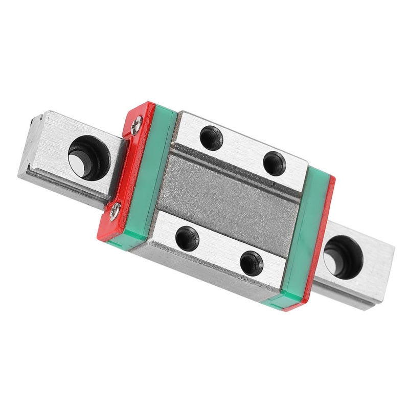 Miniature Linear Rail 100mm: 4-point Contact Design - Ball Retainer Slide Block for Automatic Equipment, Precision Measuring Equipment - Image 2