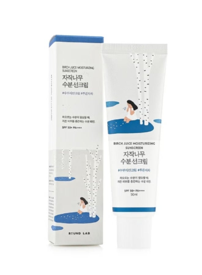 راوند لاب لاب بيرش مرطب واقي من الشمس SPF 50، PA++++ 50 مل - Image 1