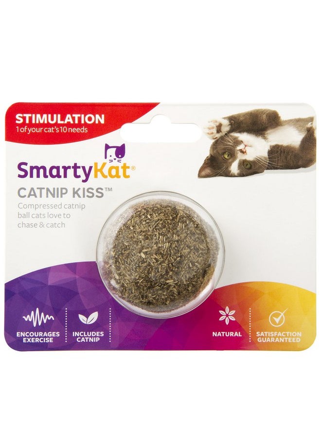 لعبة كرة النعناع البري المضغوطة من SmartyKat Catnip Kiss - طبيعية، مقاس واحد - pzsku/Z22BD6510D9B1166A5E5DZ/45/_/1737031343/92673793-aa25-43c7-9038-d9f79f968f7f