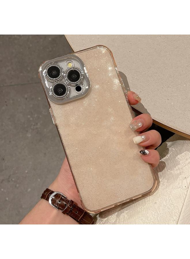 S-TOP Case For iPhone 12 Pro Ripple Glitter PC Hybrid TPU Phone Case - Image 1