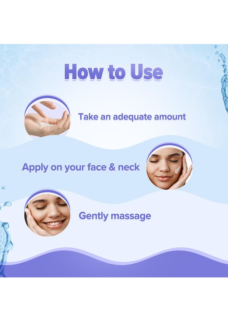 Aqualogica - Aqualogica Lightweight Moisturizer For Face Hyaluronic Acid and Alpha Arbutin Hydrating and Oil-Free For Women and Men - 100g - Image 1