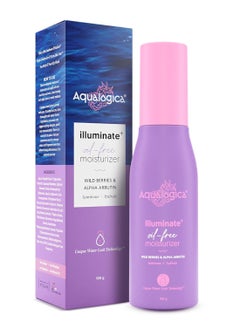 Aqualogica Aqualogica Lightweight Moisturizer For Face Hyaluronic Acid and Alpha Arbutin Hydrating and Oil-Free For Women and Men - 100g  - Image 1