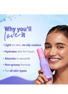 Aqualogica Aqualogica Lightweight Moisturizer For Face Hyaluronic Acid and Alpha Arbutin Hydrating and Oil-Free For Women and Men - 100g  - Image 2