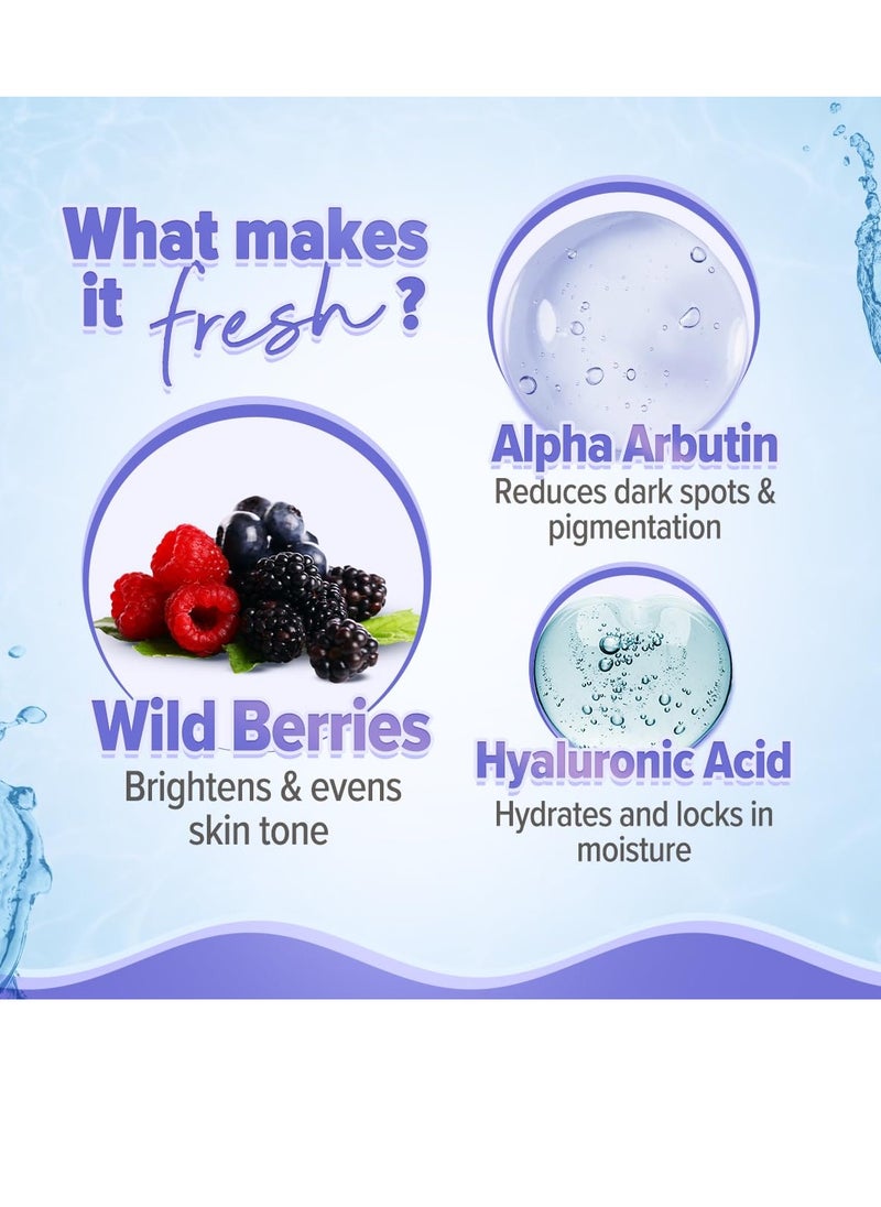 Aqualogica - Aqualogica Lightweight Moisturizer For Face Hyaluronic Acid and Alpha Arbutin Hydrating and Oil-Free For Women and Men - 100g - Image 1