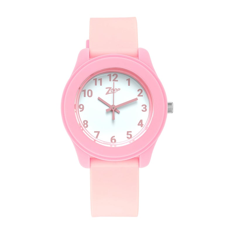 Zoop Analog Watch with White Dial & Pink Strap for Boys Girls Kids, from House of Titan - NU26019PP12W - Image 5
