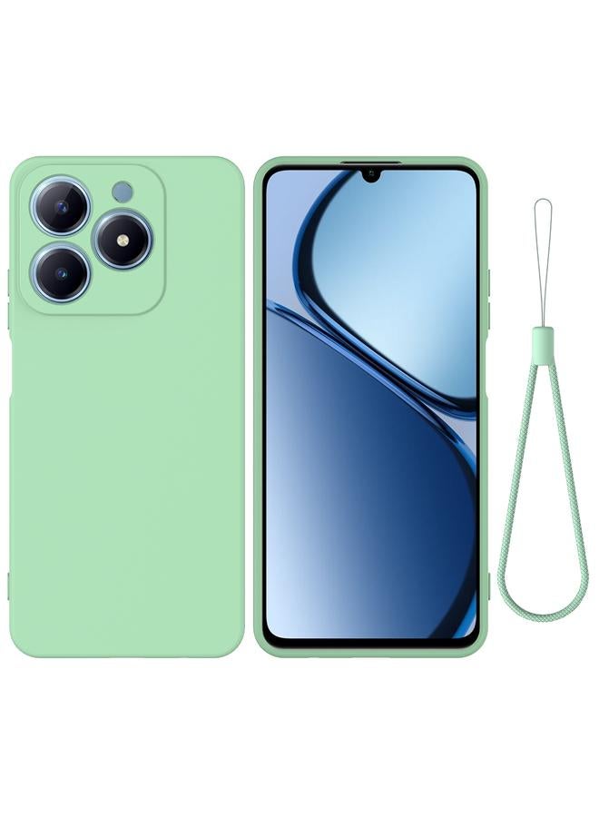 S-TOP Case For Realme C61 Global Pure Color Liquid Silicone Shockproof Phone Case - Image 1