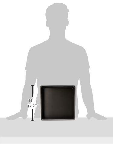 Master Class MasterClass 25 cm Deep Cake Tin with PFOA Non Stick and Loose Bottom, 1 mm Carbon Steel, 10 Inch Square Pan - Image 3
