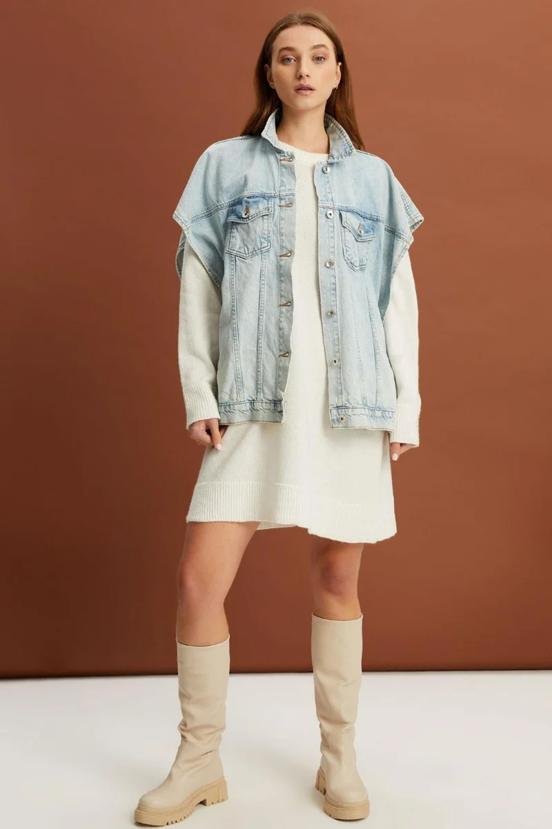 Alexander Gardi Private Collection, Denim Vest (3051)