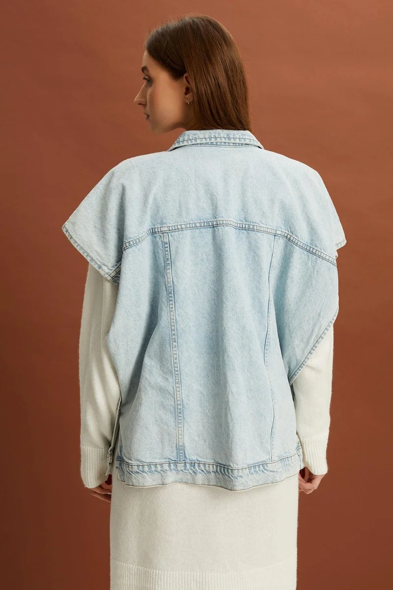 Alexander Gardi Private Collection, Denim Vest (3051)