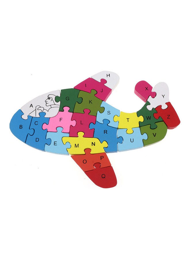 Jigsaw Puzzle Alphabets Number Learning  Toy - Image 1