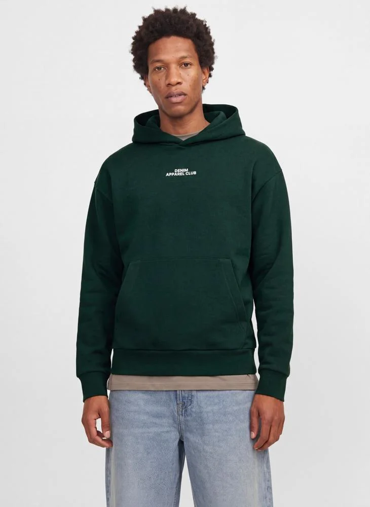 JACK & JONES Casual Logo Zip Hoodie