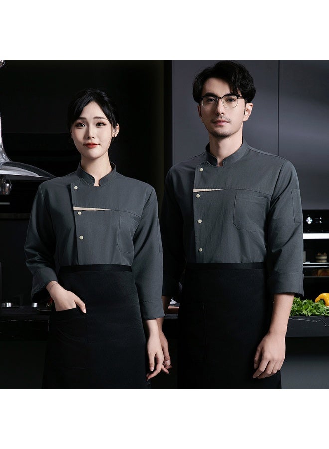 KUYING New Chef's Clothing Work Clothes - Image 1