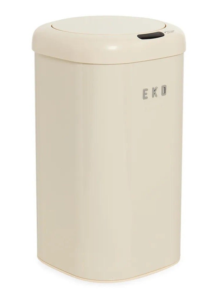 EKO Vintage Sensor Bin Vanilla 12L - Image 1