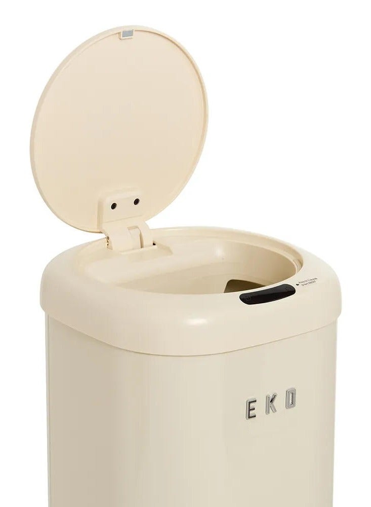EKO Vintage Sensor Bin Vanilla 12L - Image 2
