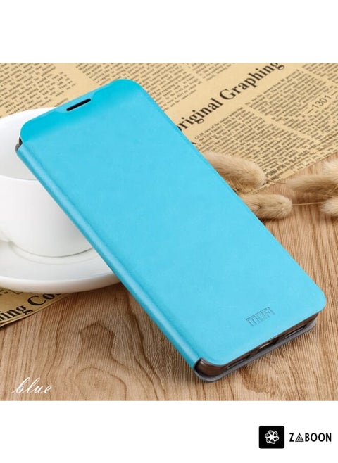 Protective Case For Oneplus 6 MOFI Rui Series Classical Leather Flip Leather Case With Bracket Embedded Steel Plate All-inclusive
