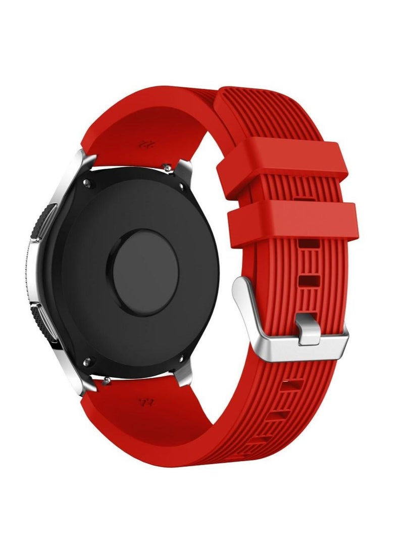 Soft Silicone Watch Band Compatible With Samsung Galaxy Watch 3 Gear S3 Frontier Amazfit Bip/Active Huawei Watch gt 2/2E Bracelet - Image 2