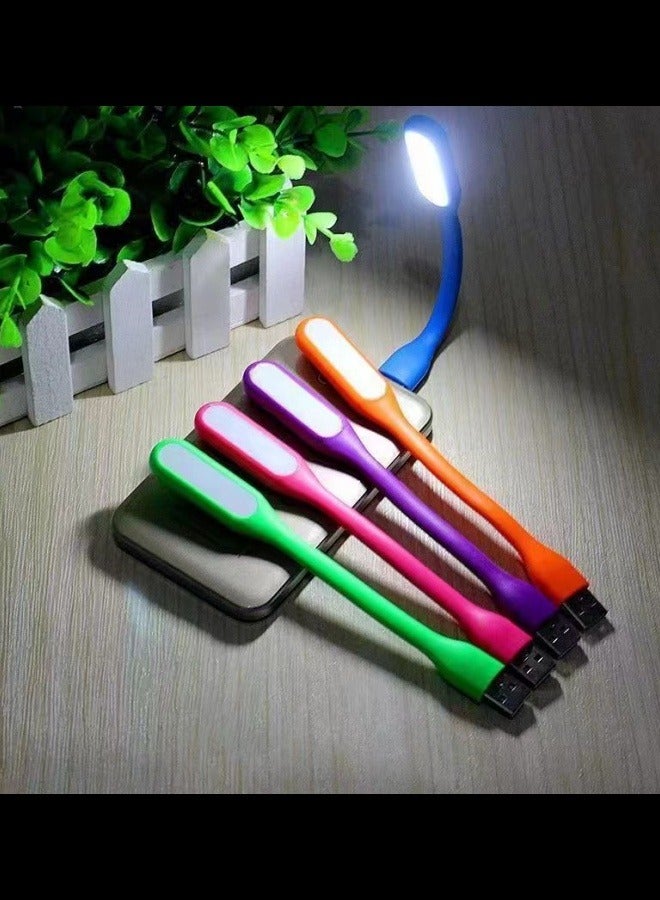 USB Mini Flexible Light Night Reading Lamp Green 169x18x9mm  - Image 2