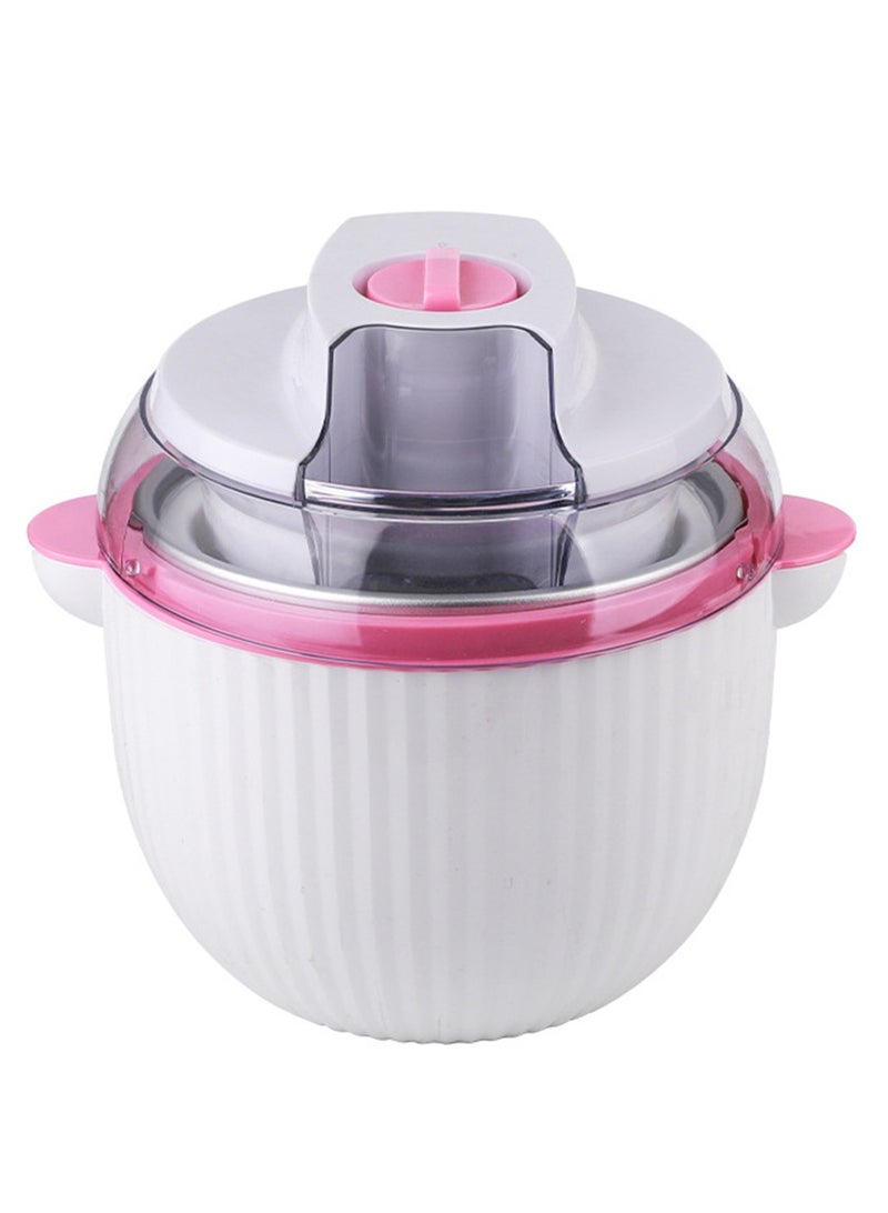 TDAO Electric Ice Cream Machine, DIY Home Ice Cream Maker for Homemade Gelato, Sorbet, Frozen Yogurt, Built-In Ingredient Chute, Easy to Clean and Store 1.65L - Image 1