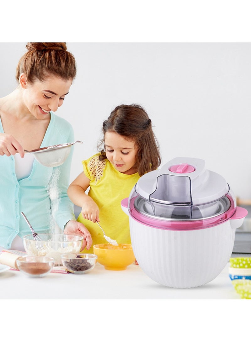 TDAO Electric Ice Cream Machine, DIY Home Ice Cream Maker for Homemade Gelato, Sorbet, Frozen Yogurt, Built-In Ingredient Chute, Easy to Clean and Store 1.65L - Image 3