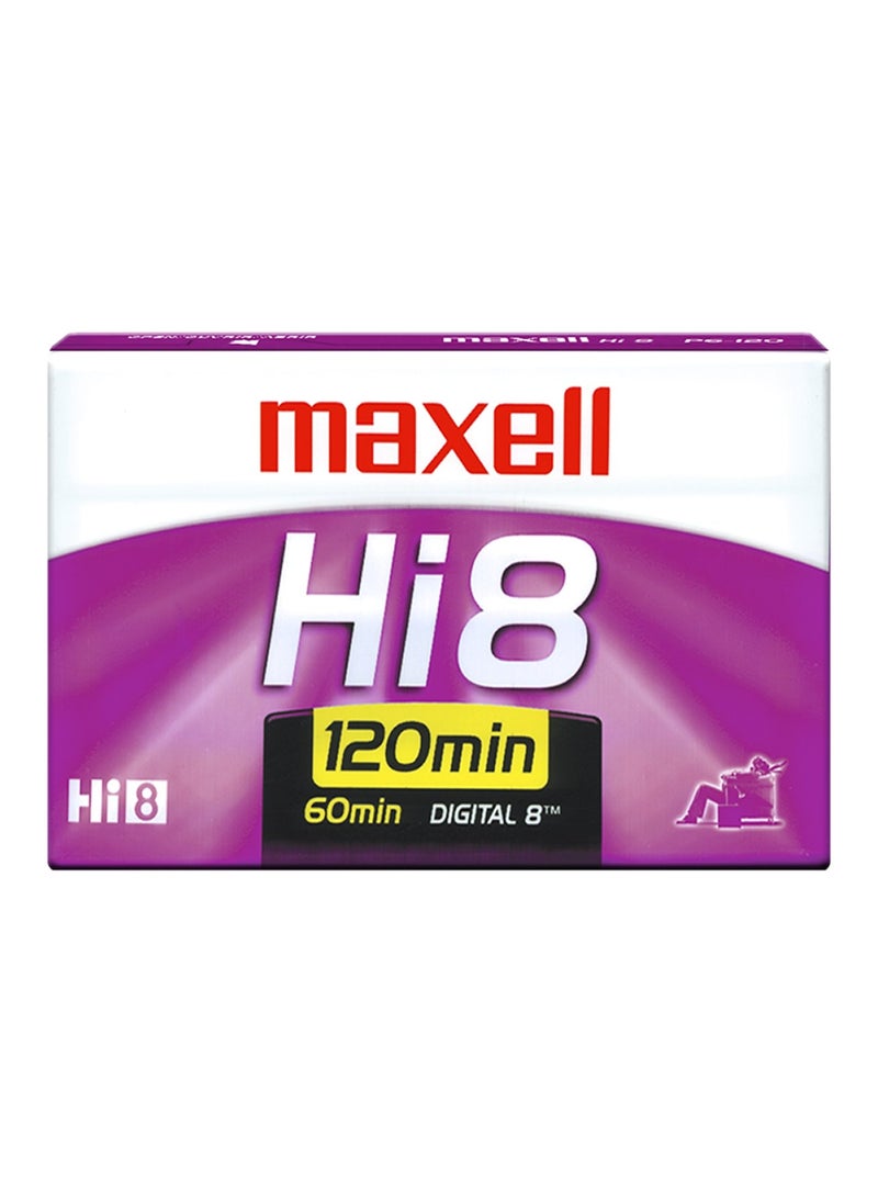 Maxell Maxell P6-120 XRM Hi Professional Quality 8mm Videocassette  - Image 1