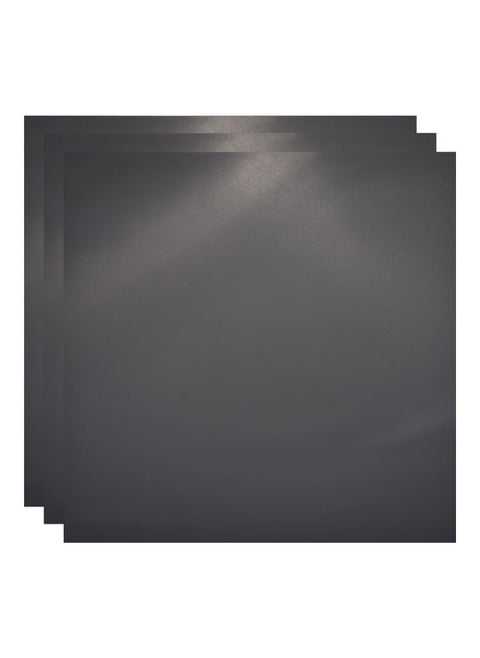 Acrylic Sheet Reflection Board 40X40cm Black