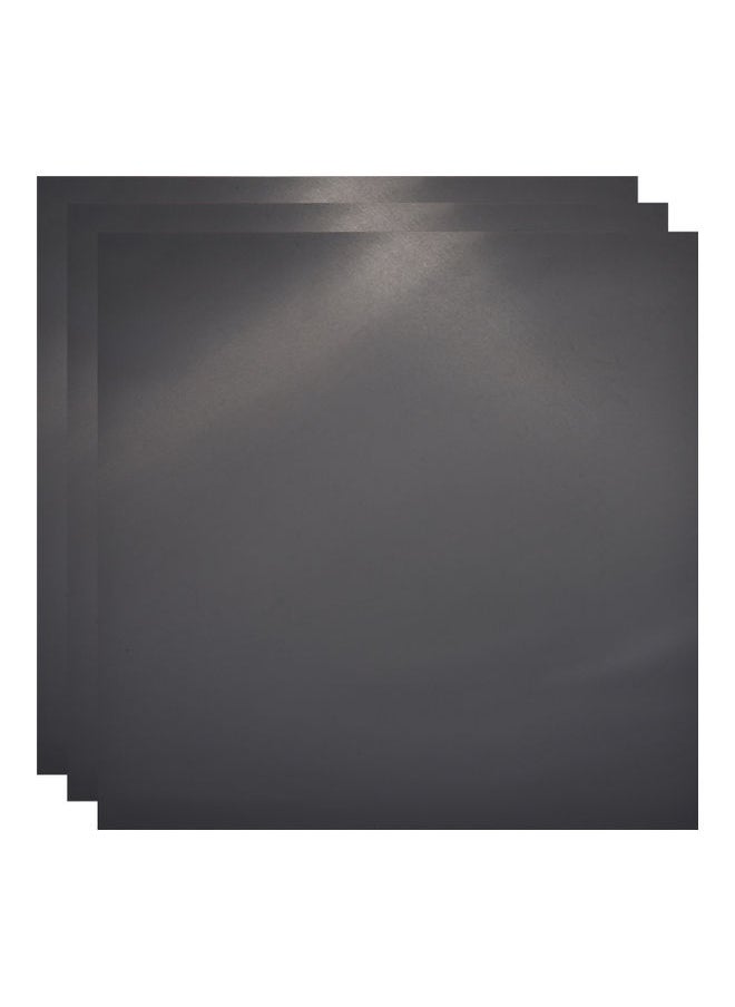 NIBEMINENT Acrylic Sheet Reflection Board 40X40cm Black  - Image 1